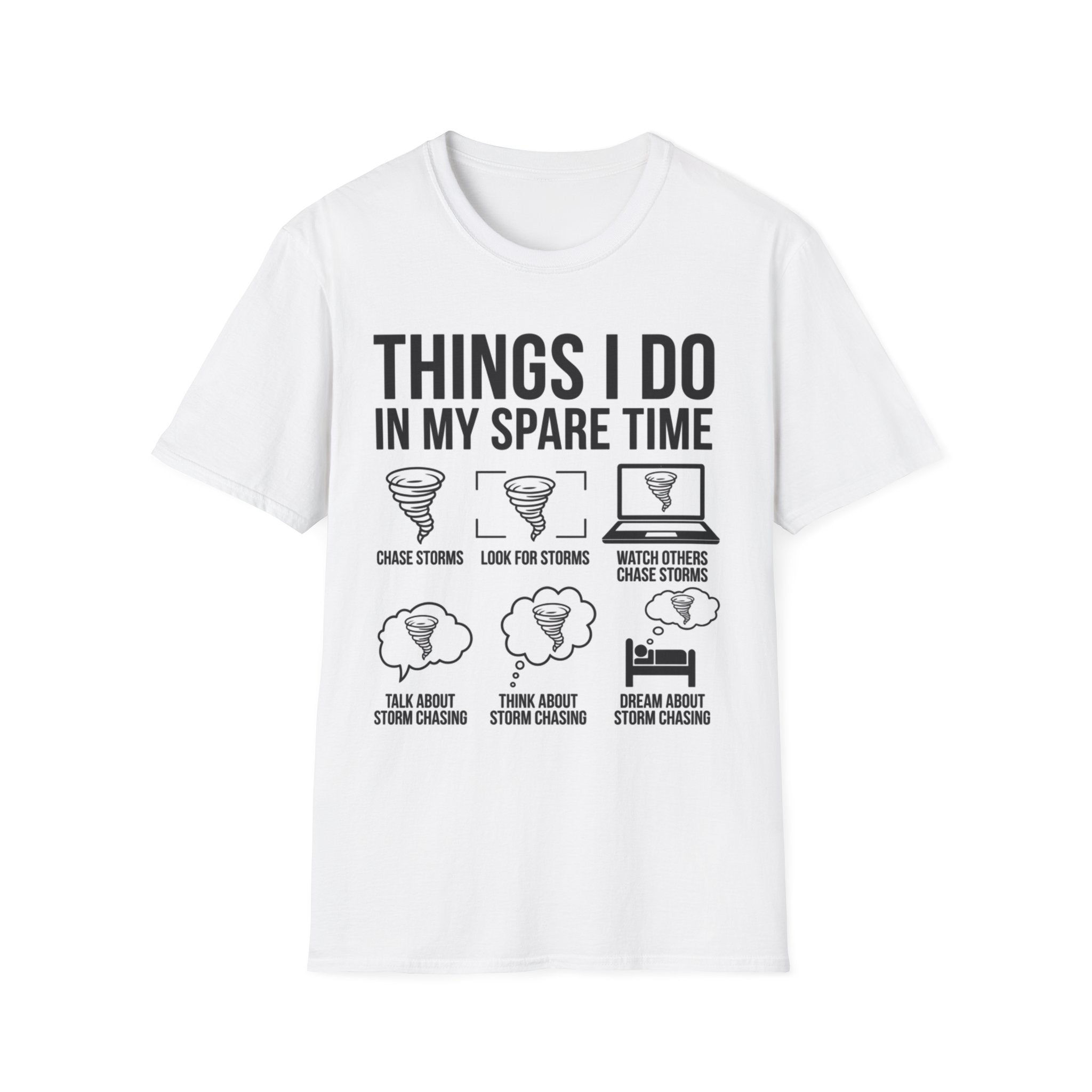 Things I Do in My Spare Time Tee White